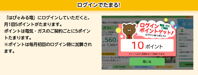 要注意 関西電力のはぴeみる電のはぴeポイントは毎月ログインしないとポイントがもらえない ケータイ乞食から陸マイラーへ